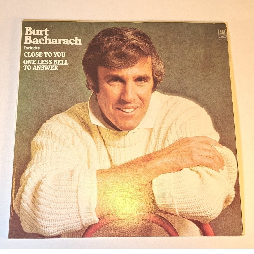 Burt Bacharach Self-Titled Vinyl LP Album 1971 A&M Records SP 3501 Gatefold